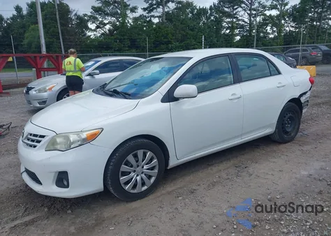 2013 Toyota Corolla Le из США, поврежденный, VIN 5YFBU4EE9DP112543